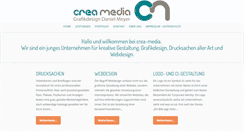 Desktop Screenshot of crea-media.de